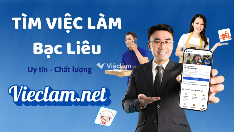 Địa chỉ Trung tâm giới thiệu việc làm Bạc Liêu và thông tin liên hệ Tìm việc làm dễ dàng trên Vieclam.net