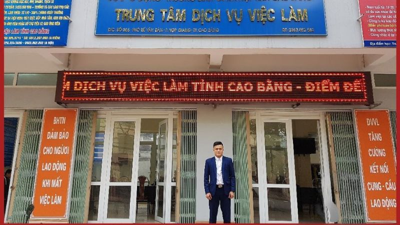 Địa chỉ các trung tâm giới thiệu việc làm tại Cao Bằng và thông tin liên hệ Trụ sở chính của Trung tâm Dịch vụ việc làm tỉnh Cao Bằng