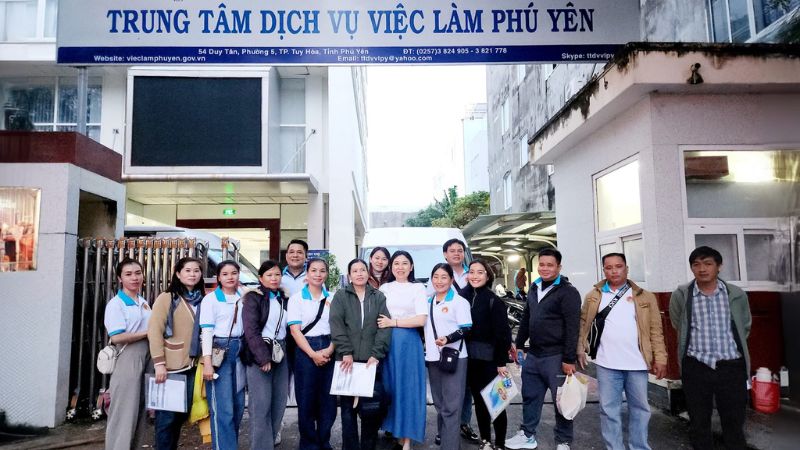 Trụ sở Trung tâm dịch vụ việc làm Phú Yên (Nguồn: Fanpage Trung tâm Dịch vụ việc làm Phú Yên (ttdvvl tỉnh Đắk Lắk)