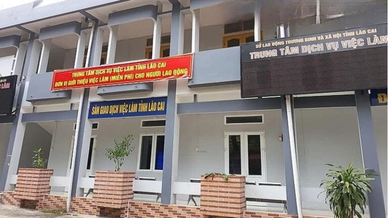 Cơ sở 2 của Trung tâm Dịch vụ việc làm tỉnh Lào Cai 