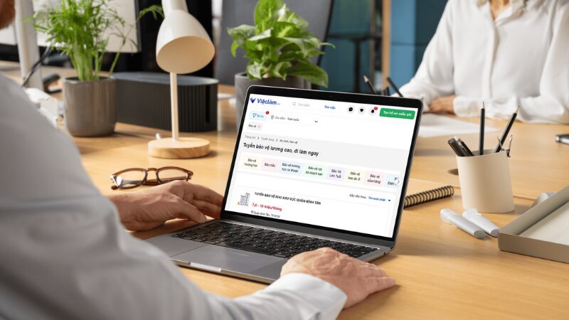 Địa điểm nộp hồ sơ bảo hiểm thất nghiệp tại Quận Gò Vấp, TP HCM Tìm kiếm việc làm phù hợp tại Vieclam.net (Nguồn ảnh: Vieclam.net)