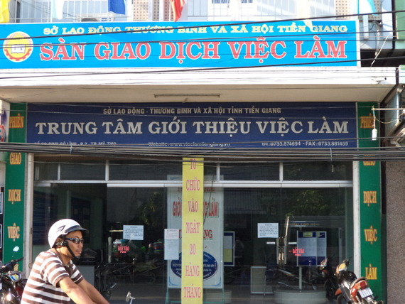 Trụ sở chính của Trung tâm giới thiệu việc làm Tiền Giang (Nguồn: Internet)