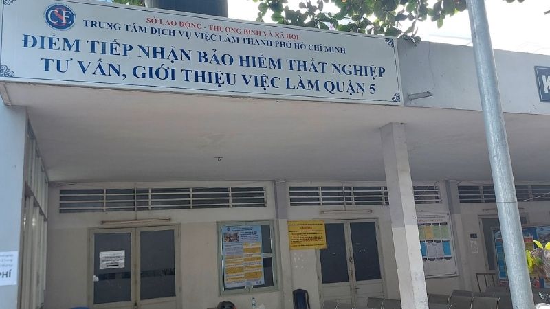 Chi nhánh Bảo hiểm thất nghiệp quận 5.