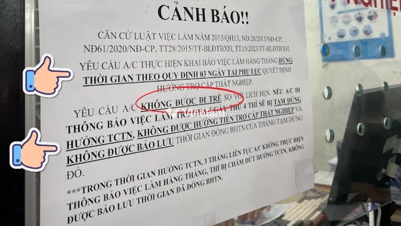 Địa điểm nộp hồ sơ bảo hiểm thất nghiệp tại Củ Chi, TP HCM Cảnh báo của Cơ quan BHTN về việc thông báo tình trạng việc làm hàng tháng
