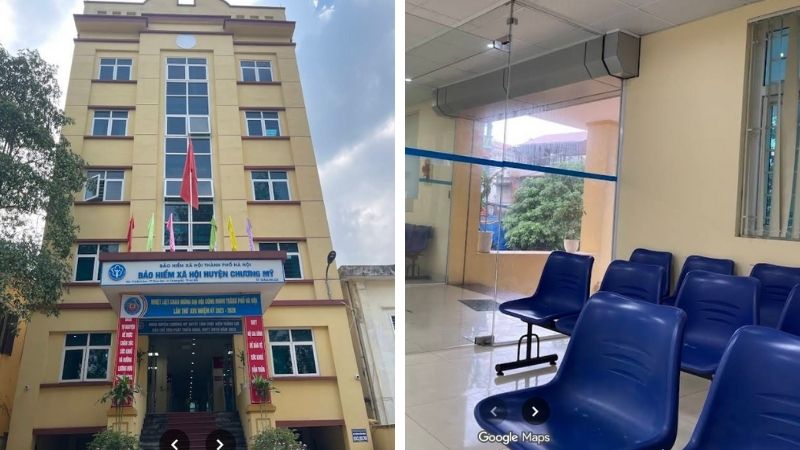 Bảo hiểm xã hội huyện Thanh Oai: Địa chỉ và thông tin liên hệ Bảo hiểm xã hội huyện Thanh Oai nay đã đổi trụ sở về huyện Chương Mỹ (Nguồn: Google maps)