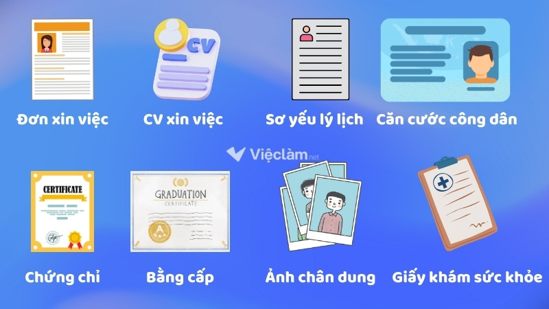Giấy tờ cần chuẩn bị trong Hồ sơ xin việc Bán hàng tại Vinamilk