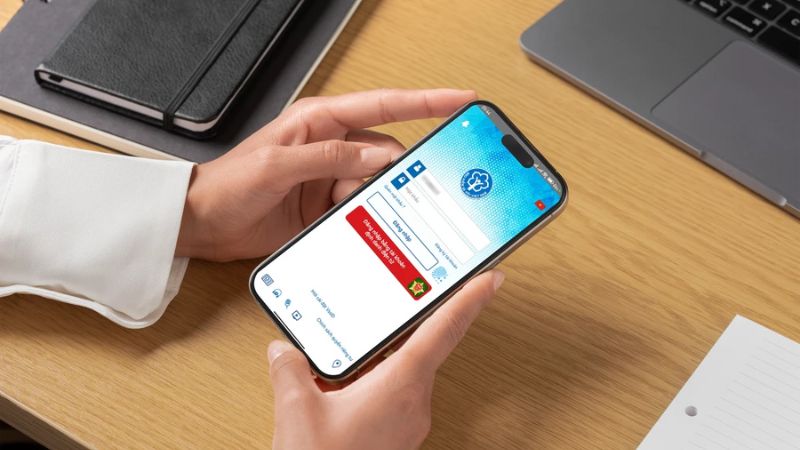 Người dân đăng nhập ứng dụng VssID - Bảo hiểm xã hội số