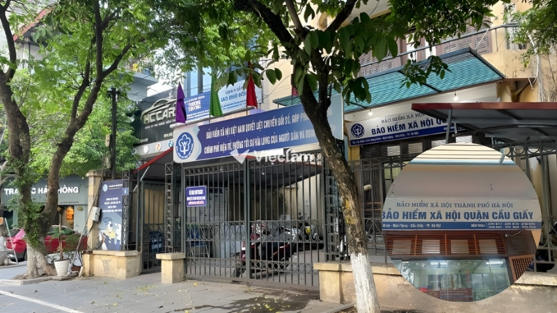 Bảo hiểm xã hội quận Cầu Giấy: Địa chỉ và thông tin liên hệ Trụ sở Cơ quan Bảo hiểm xã hội quận Cầu Giấy trên đường Trần Đăng Ninh