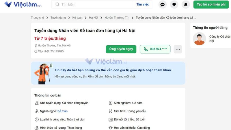 Bảo hiểm xã hội huyện Thường Tín: Địa chỉ và thông tin liên hệ Chọn Ứng tuyển ngay