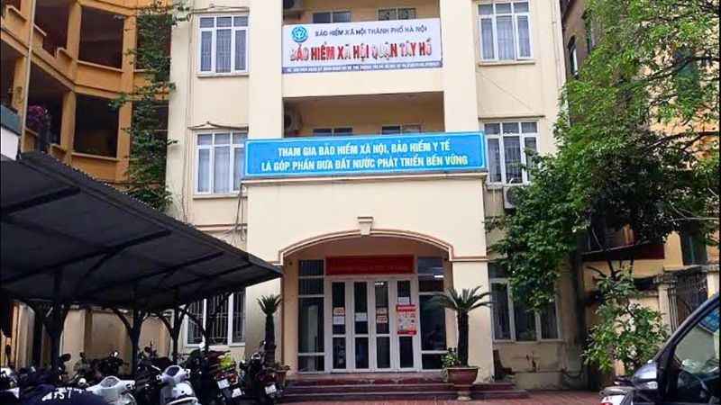 Cơ quan Bảo hiểm xã hội quận Tây Hồ