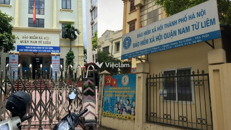 Bảo hiểm xã hội quận Nam Từ Liêm: Địa chỉ và thông tin liên hệ Trụ sở BHXH quận Nam Từ Liên trên phố Nguyễn Cơ Thạch