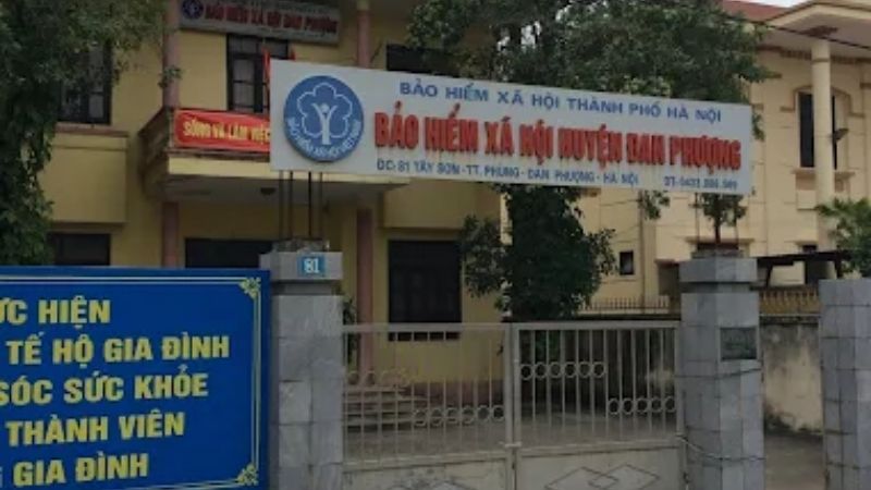 Bảo hiểm xã hội huyện Đan Phượng: Địa chỉ và thông tin liên hệ Trụ sở của Bảo hiểm Xã hội huyện Đan Phượng.