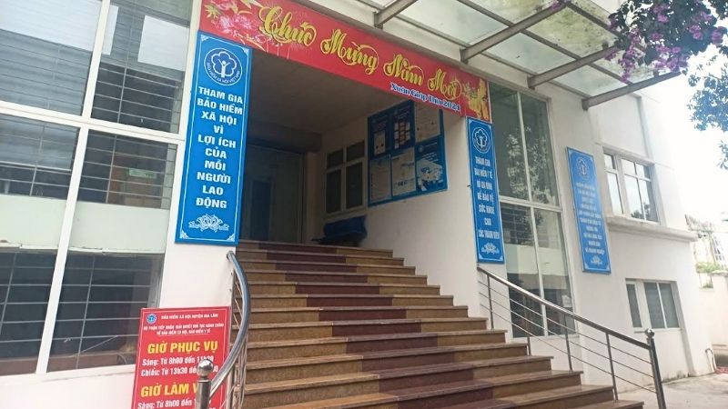 Khu vực giải quyết các thủ tục BHXH, BHYT, BHTN