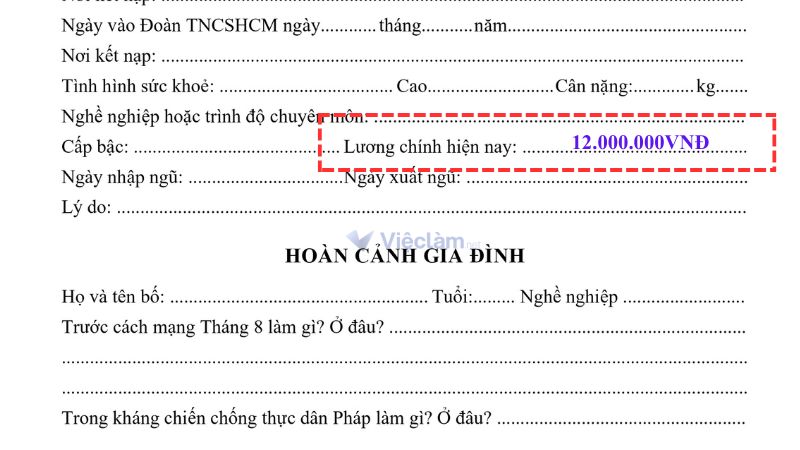 Cách ghi lương chính hiện nay dành cho người đã từng làm việc ở công ty khác