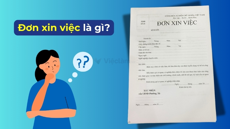 Đơn xin việc là gì?