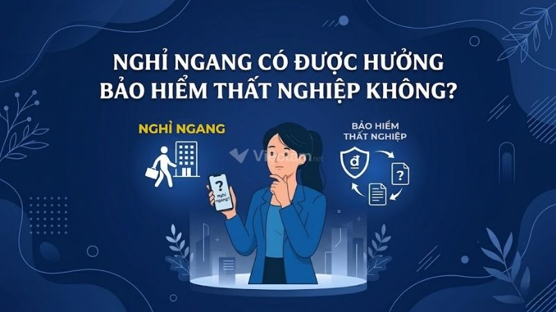 Nghỉ ngang có được hưởng bảo hiểm thất nghiệp không? 