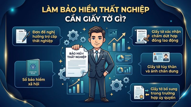 Những giấy tờ cần thiết khi làm bảo hiểm thất nghiệp