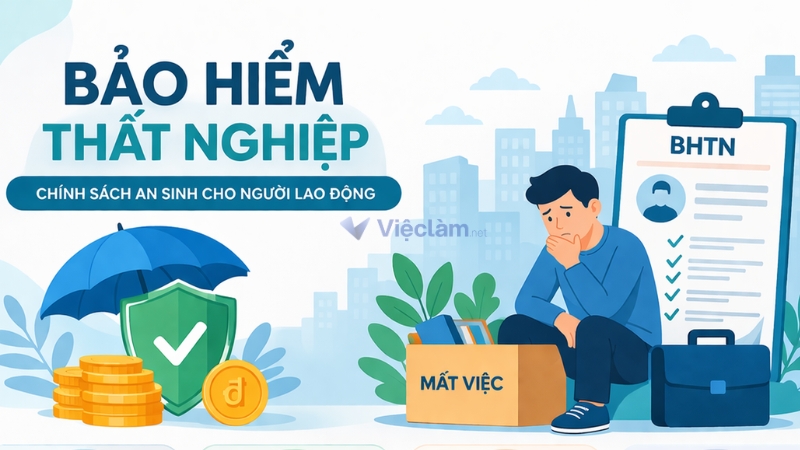 Bảo hiểm thất nghiệp là chính sách an sinh cho người lao động