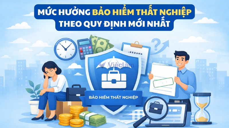 Mức hưởng bảo hiểm thất nghiệp theo quy định mới nhất Mức hưởng bảo hiểm thất nghiệp theo quy định mới nhất