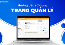Vieclam.net – Hướng dẫn sử dụng trang quản lý